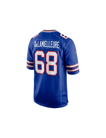 Mens Buffalo Bills Joe DeLamielleure Royal Game Retired Player Jersey