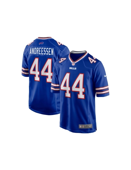Mens Buffalo Bills Joe Andreessen Royal Game Jersey