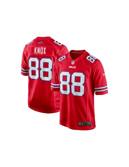 Mens Buffalo Bills Dawson Knox Red Alternate Game Jersey