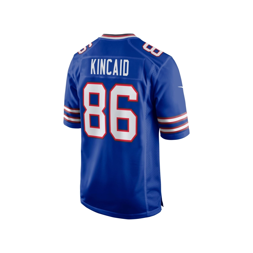 Mens Buffalo Bills Dalton Kincaid Royal 2023 NFL Draft First Round Pick Game Jersey