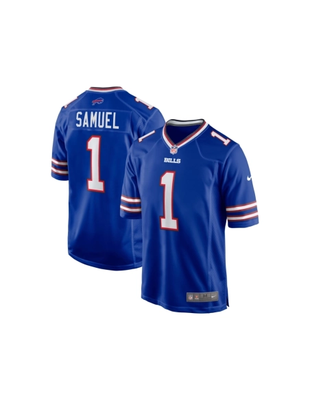 Mens Buffalo Bills Curtis Samuel Royal Game Jersey