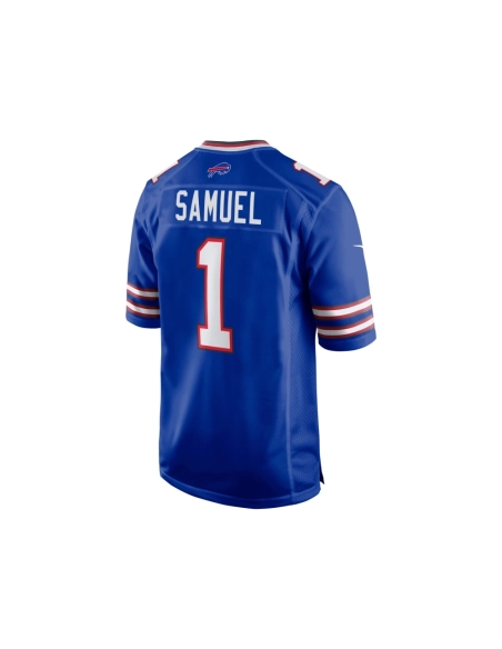 Mens Buffalo Bills Curtis Samuel Royal Game Jersey
