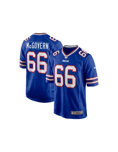 Mens Buffalo Bills Connor McGovern Royal Game Player Jersey