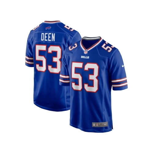 Mens Buffalo Bills Branson Deen Royal Game Jersey