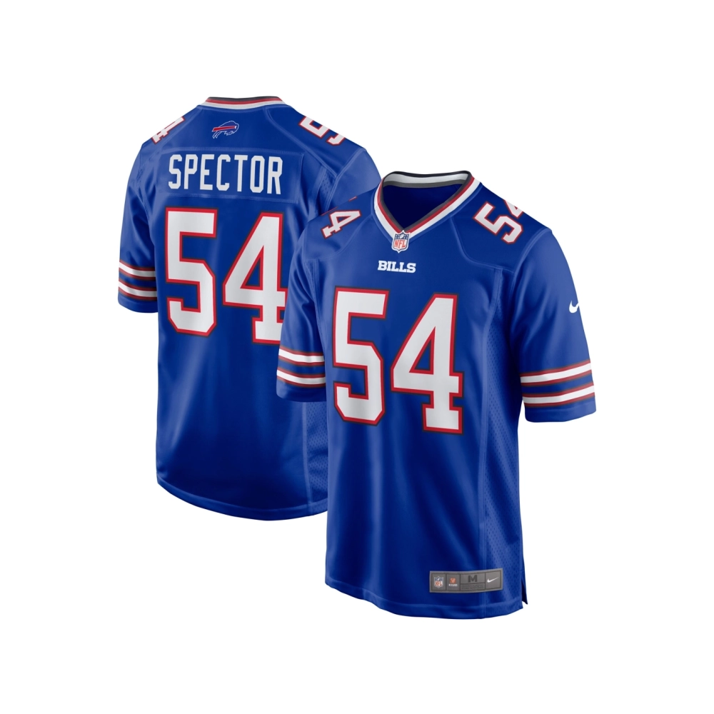 Mens Buffalo Bills Baylon Spector Royal Game Jersey