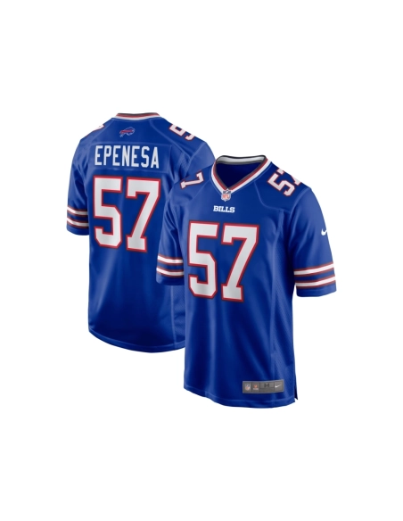 Mens Buffalo Bills A.J. Epenesa Royal Game Player Jersey