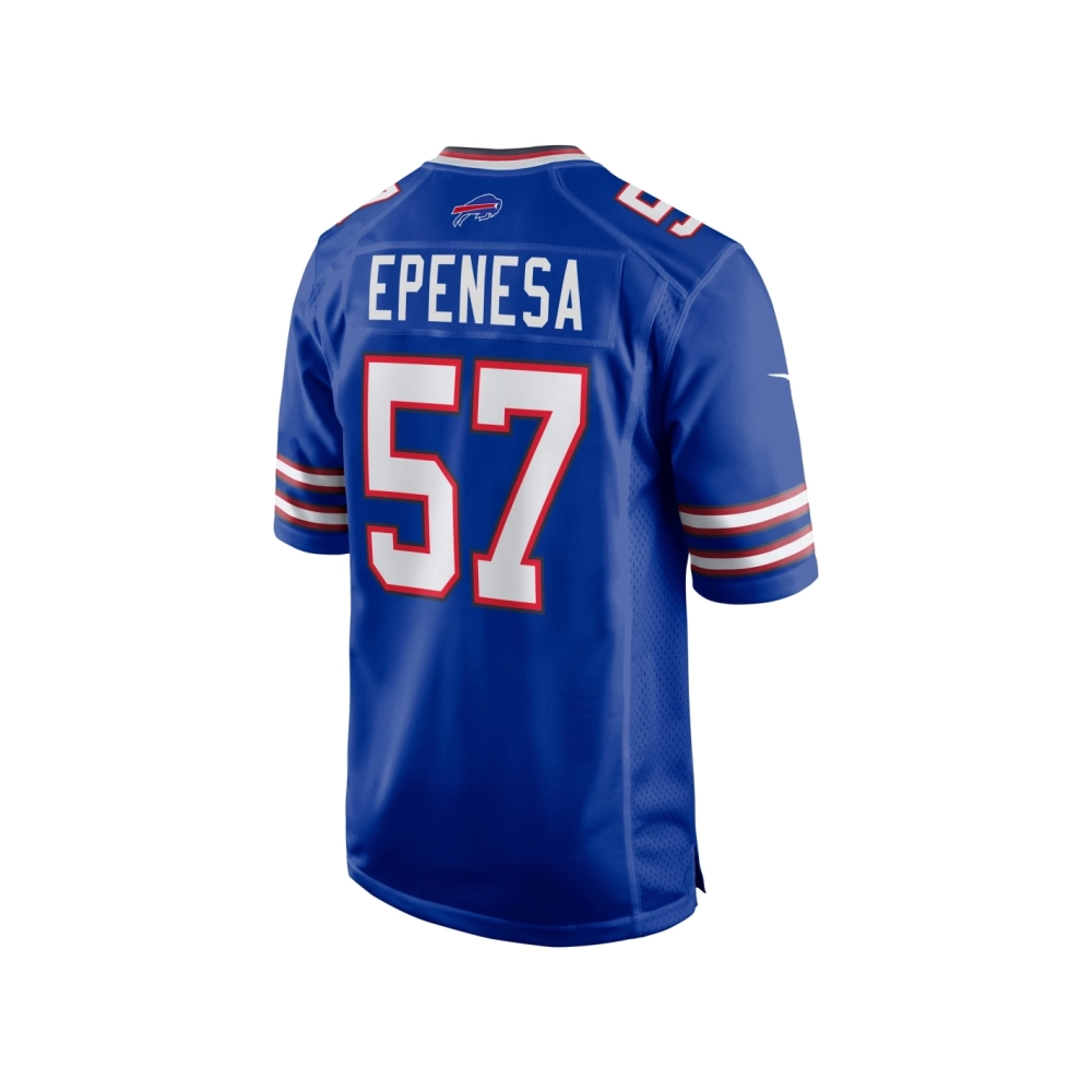 Mens Buffalo Bills A.J. Epenesa Royal Game Player Jersey