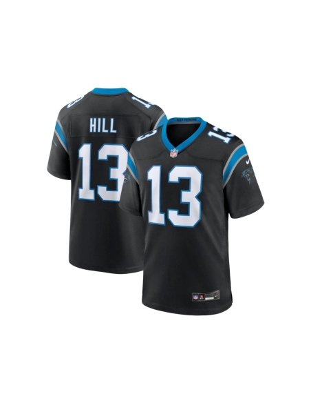 Mens Carolina Panthers Troy Hill Black Team Game Jersey