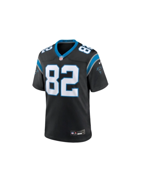 Mens Carolina Panthers Tommy Tremble Black Team Game Jersey
