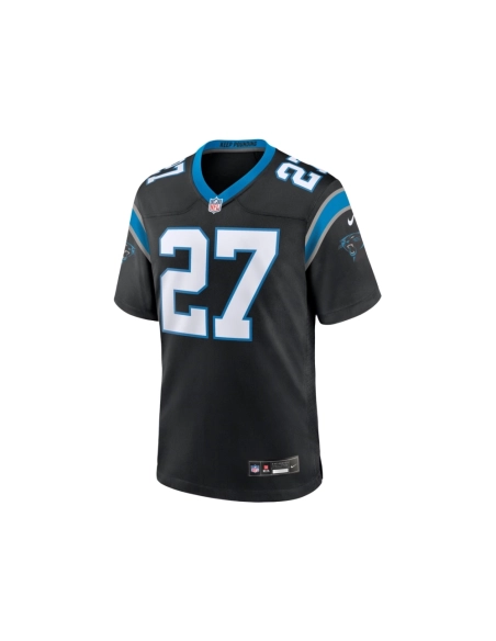 Mens Carolina Panthers Sam Webb Black Team Game Jersey