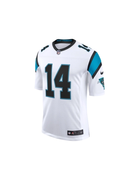 Mens Carolina Panthers Sam Darnold White Vapor Limited Jersey