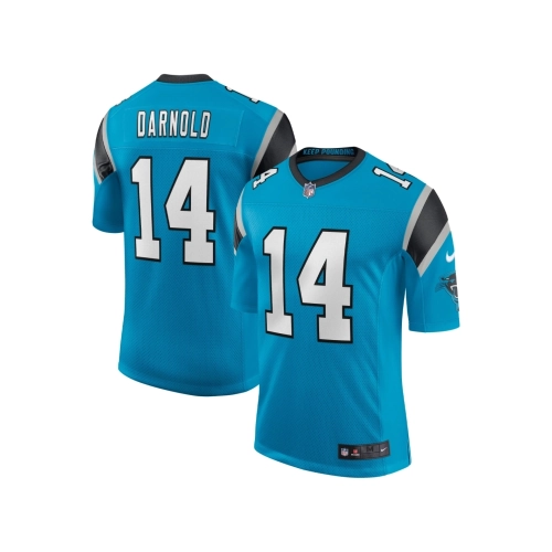 Mens Carolina Panthers Sam Darnold Blue Vapor Limited Jersey