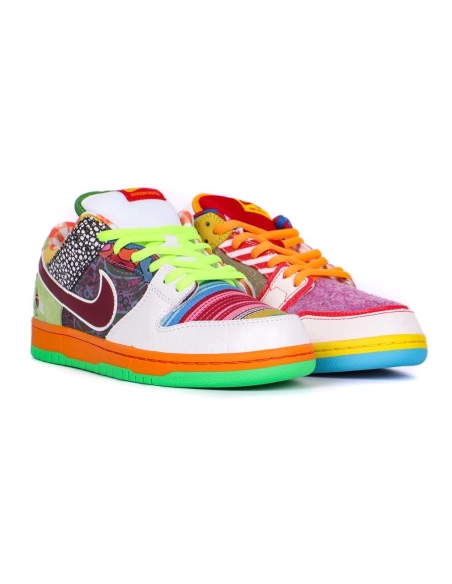 Nike sb Dunk low PRO QS WHAT THE PUAL,Dunk SB,NIKE SHOES Reps