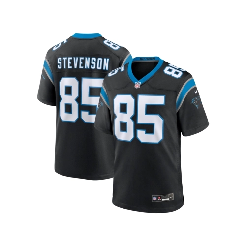Mens Carolina Panthers Marquez Stevenson Black Team Game Jersey