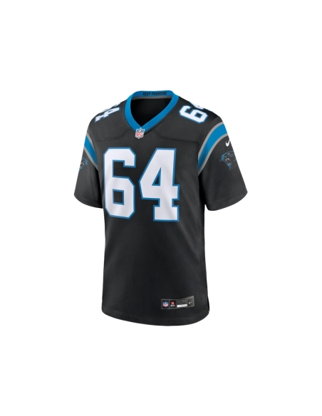 Mens Carolina Panthers Justin McCray Black Team Game Jersey