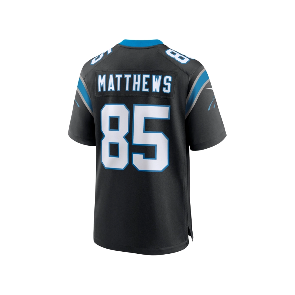 Mens Carolina Panthers Jordan Matthews Black Game Jersey