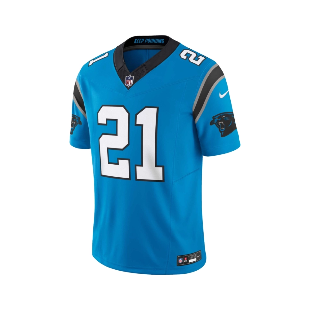 Mens Carolina Panthers Jeremy Chinn Blue Vapor F.U.S.E. Limited Jersey
