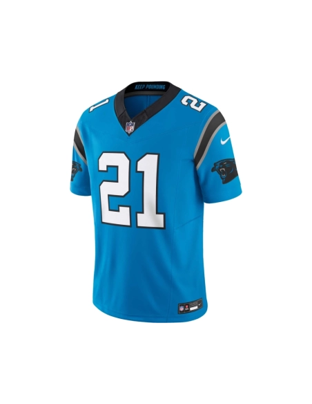 Mens Carolina Panthers Jeremy Chinn Blue Vapor F.U.S.E. Limited Jersey