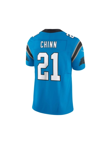 Mens Carolina Panthers Jeremy Chinn Blue Vapor F.U.S.E. Limited Jersey