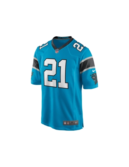 Mens Carolina Panthers Jeremy Chinn Blue Game Jersey