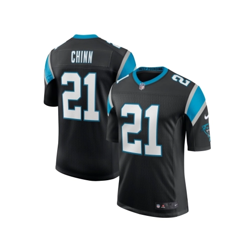Mens Carolina Panthers Jeremy Chinn Black Vapor Limited Jersey