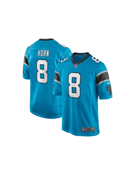 Mens Carolina Panthers Jaycee Horn Blue Game Jersey