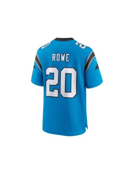 Mens Carolina Panthers Eric Rowe Blue Alternate Game Jersey