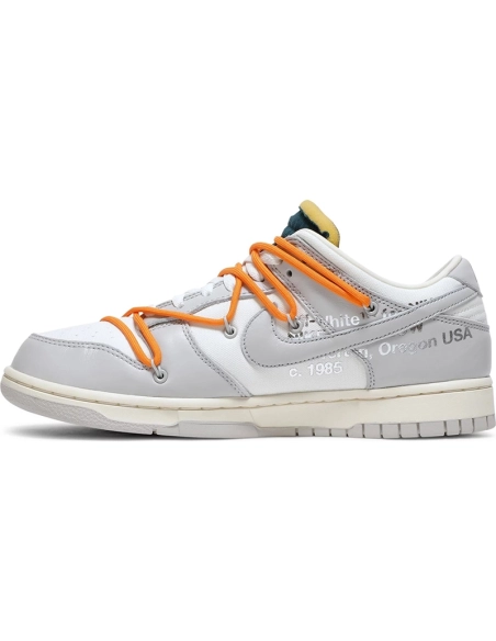 OffWhite x Dunk Low Lot 44 of 50,Dunk SB,NIKE SHOES Reps