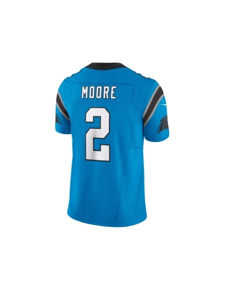 Mens Carolina Panthers D.J. Moore Blue Vapor F.U.S.E. Limited Jersey