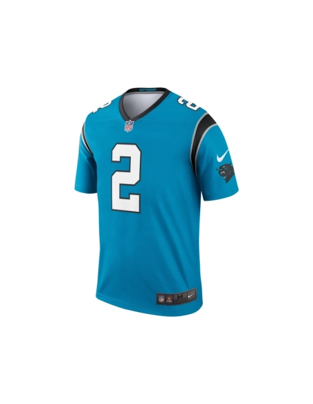 Mens Carolina Panthers D.J. Moore Blue Legend Jersey