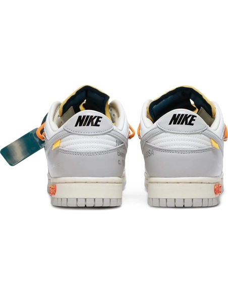 OffWhite x Dunk Low Lot 44 of 50,Dunk SB,NIKE SHOES Reps