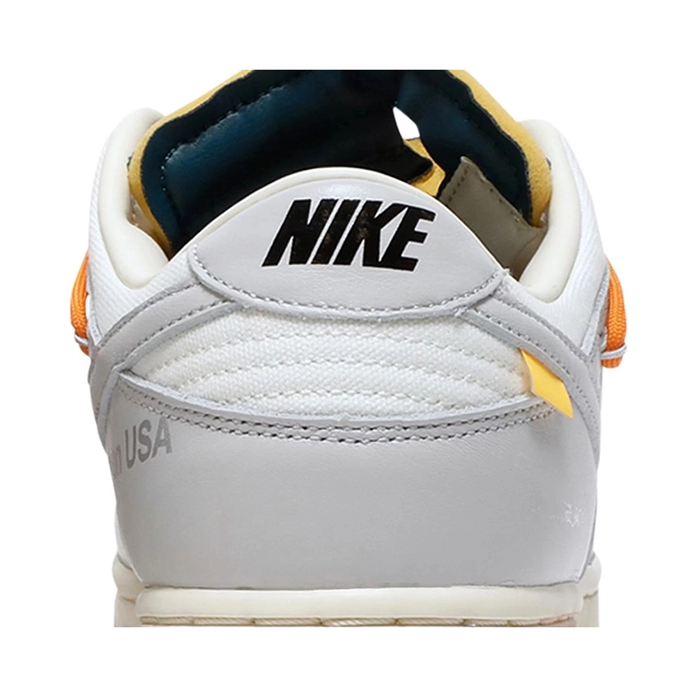 OffWhite x Dunk Low Lot 44 of 50,Dunk SB,NIKE SHOES Reps