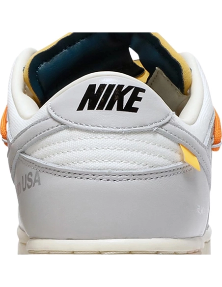 OffWhite x Dunk Low Lot 44 of 50,Dunk SB,NIKE SHOES Reps