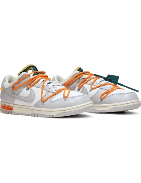 OffWhite x Dunk Low Lot 44 of 50,Dunk SB,NIKE SHOES Reps
