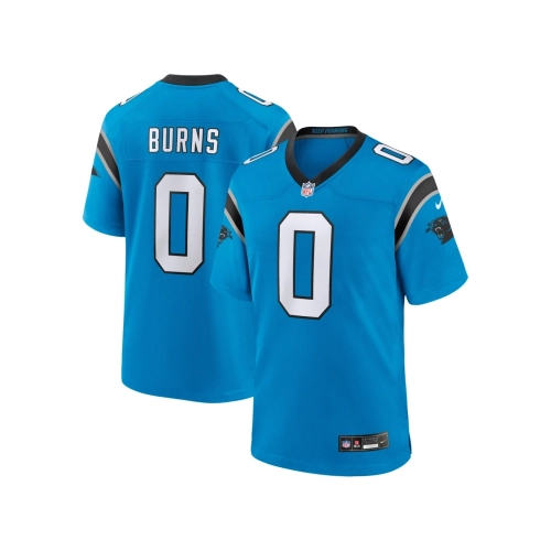 Mens Carolina Panthers Brian Burns Blue Alternate Game Jersey