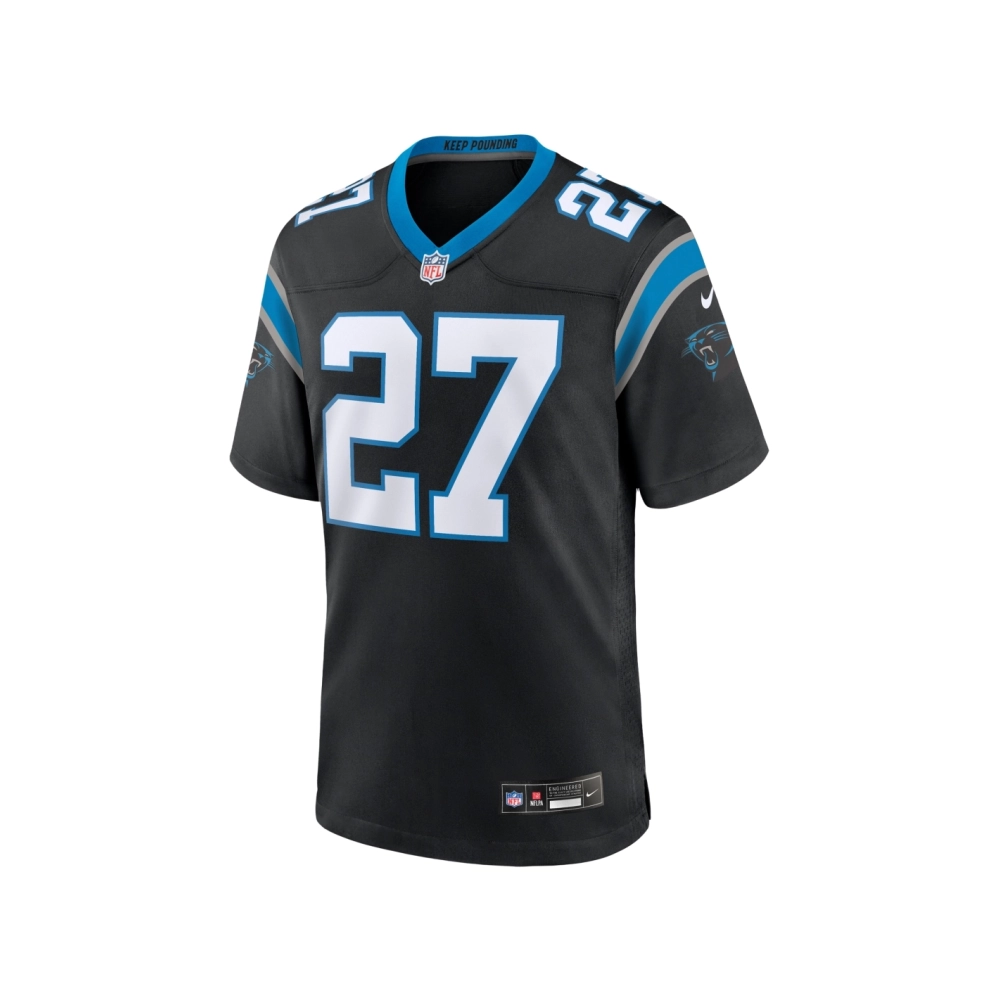 Mens Carolina Panthers Alex Cook Black Game Jersey