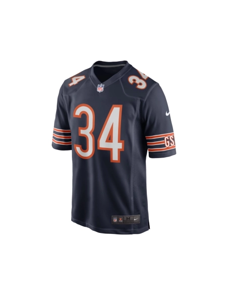 Mens Chicago Bears Walter Payton Navy Game Retired Player Jersey