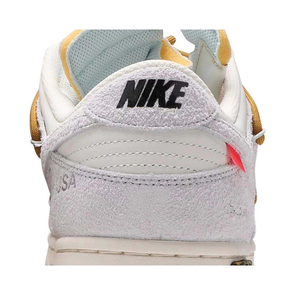 OffWhite x Dunk Low Lot 37 of 50,Dunk SB,NIKE SHOES Reps