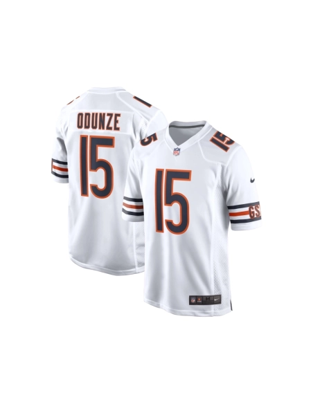 Mens Chicago Bears Rome Odunze White Game Jersey
