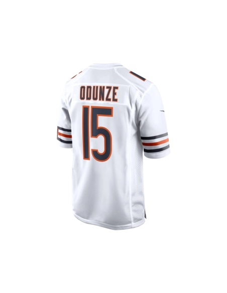 Mens Chicago Bears Rome Odunze White Game Jersey