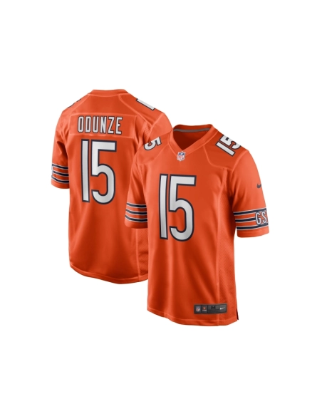 Mens Chicago Bears Rome Odunze Orange Alternate Game Jersey
