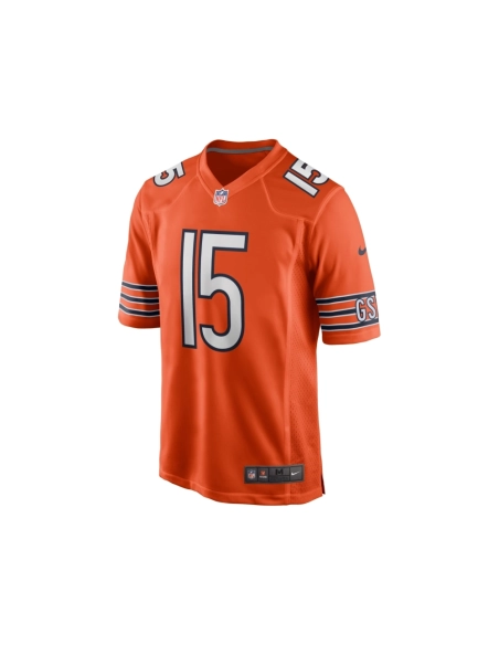 Mens Chicago Bears Rome Odunze Orange Alternate Game Jersey