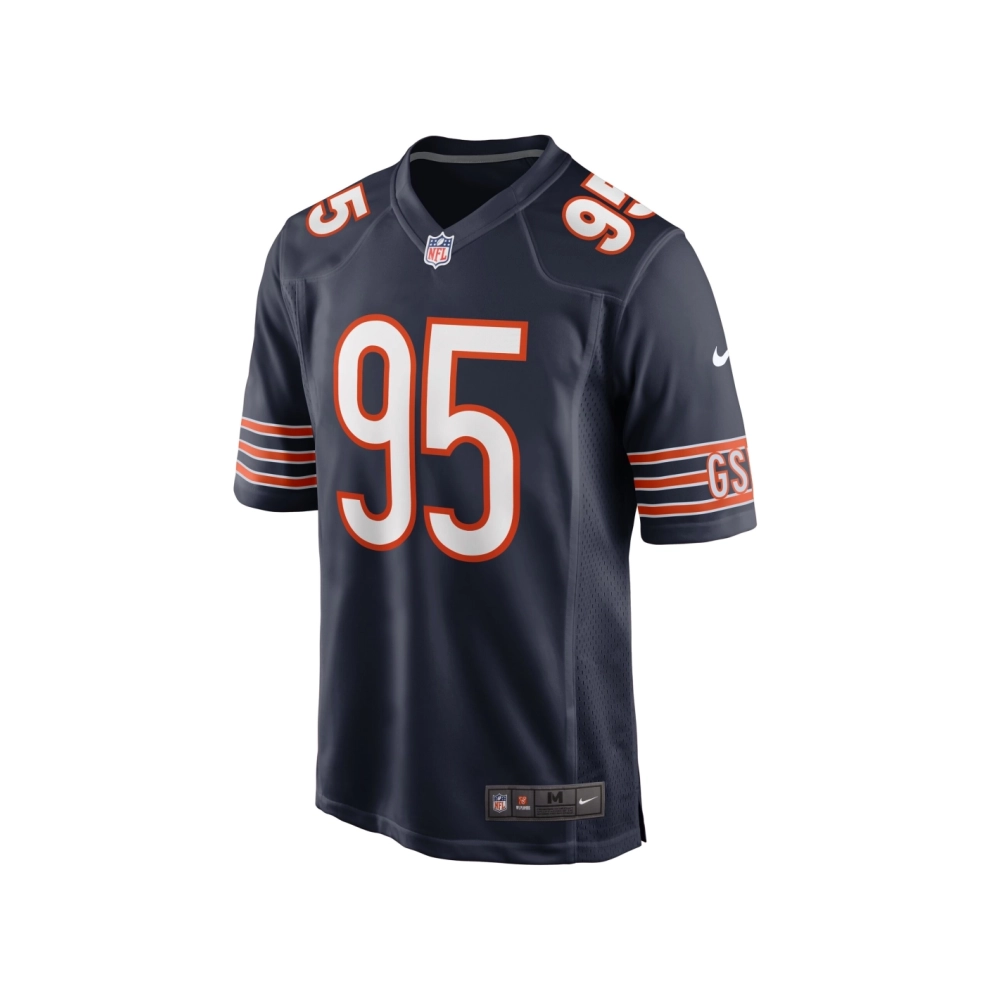 Mens Chicago Bears P.J. Walker Navy Game Player Jersey