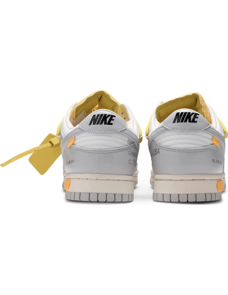 OffWhite x Dunk Low Lot 29 of 50,Dunk SB,NIKE SHOES Reps