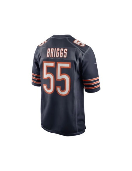 Mens Chicago Bears Lance Briggs Navy Game Retired Player Jersey