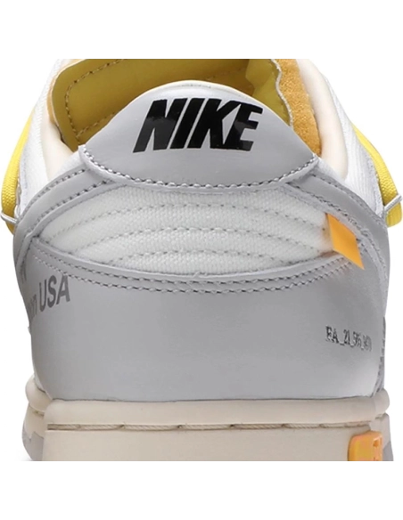 OffWhite x Dunk Low Lot 29 of 50,Dunk SB,NIKE SHOES Reps