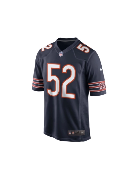 Mens Chicago Bears Khalil Mack Navy Game Player Jersey