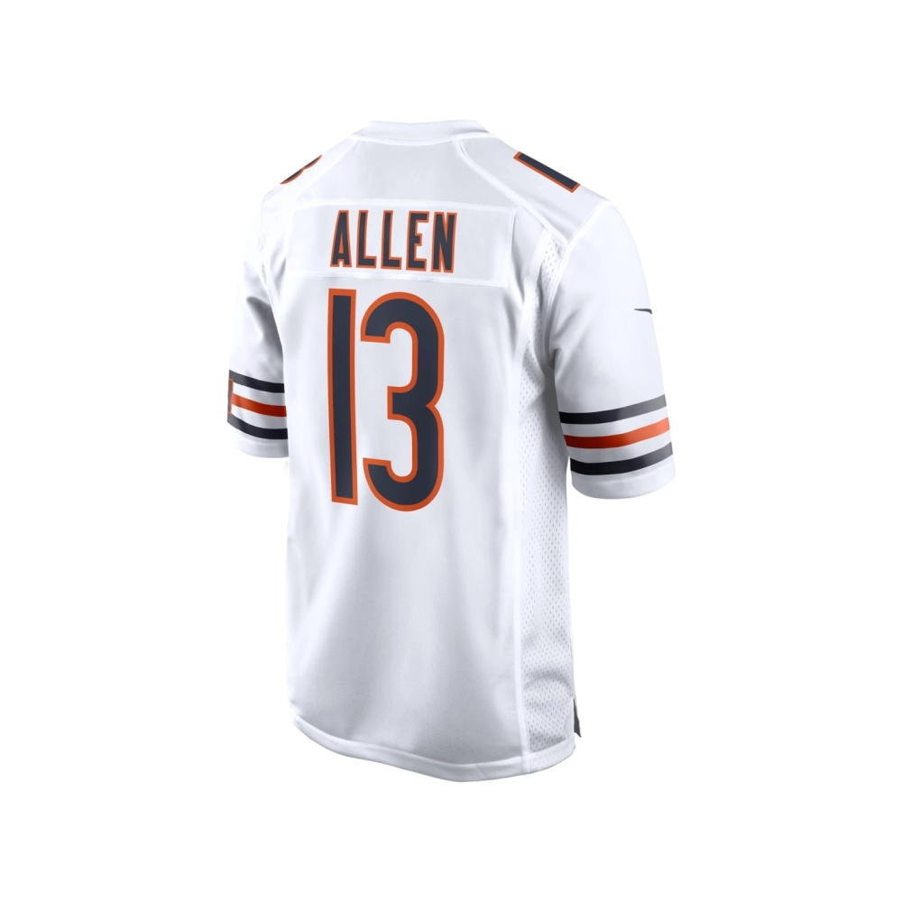 Mens Chicago Bears Keenan Allen White Game Jersey