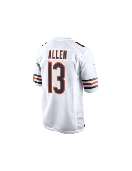 Mens Chicago Bears Keenan Allen White Game Jersey