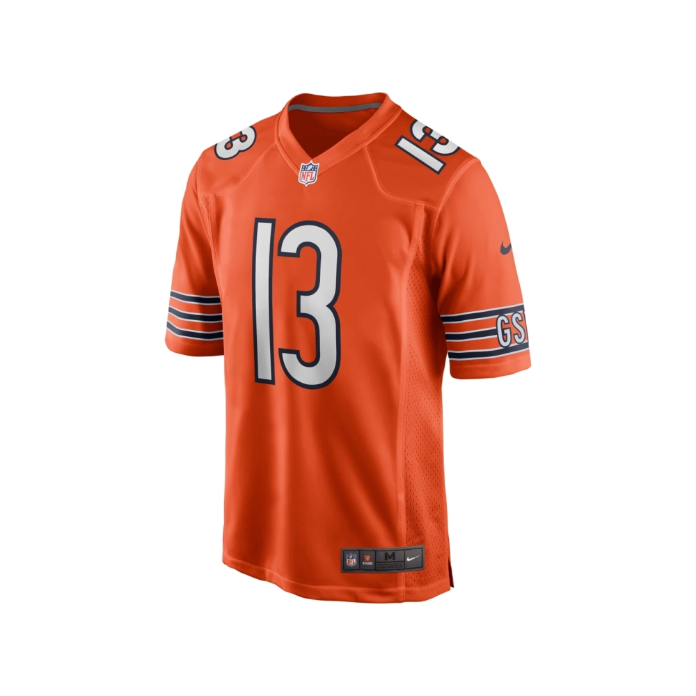 Mens Chicago Bears Keenan Allen Orange Alternate Game Jersey
